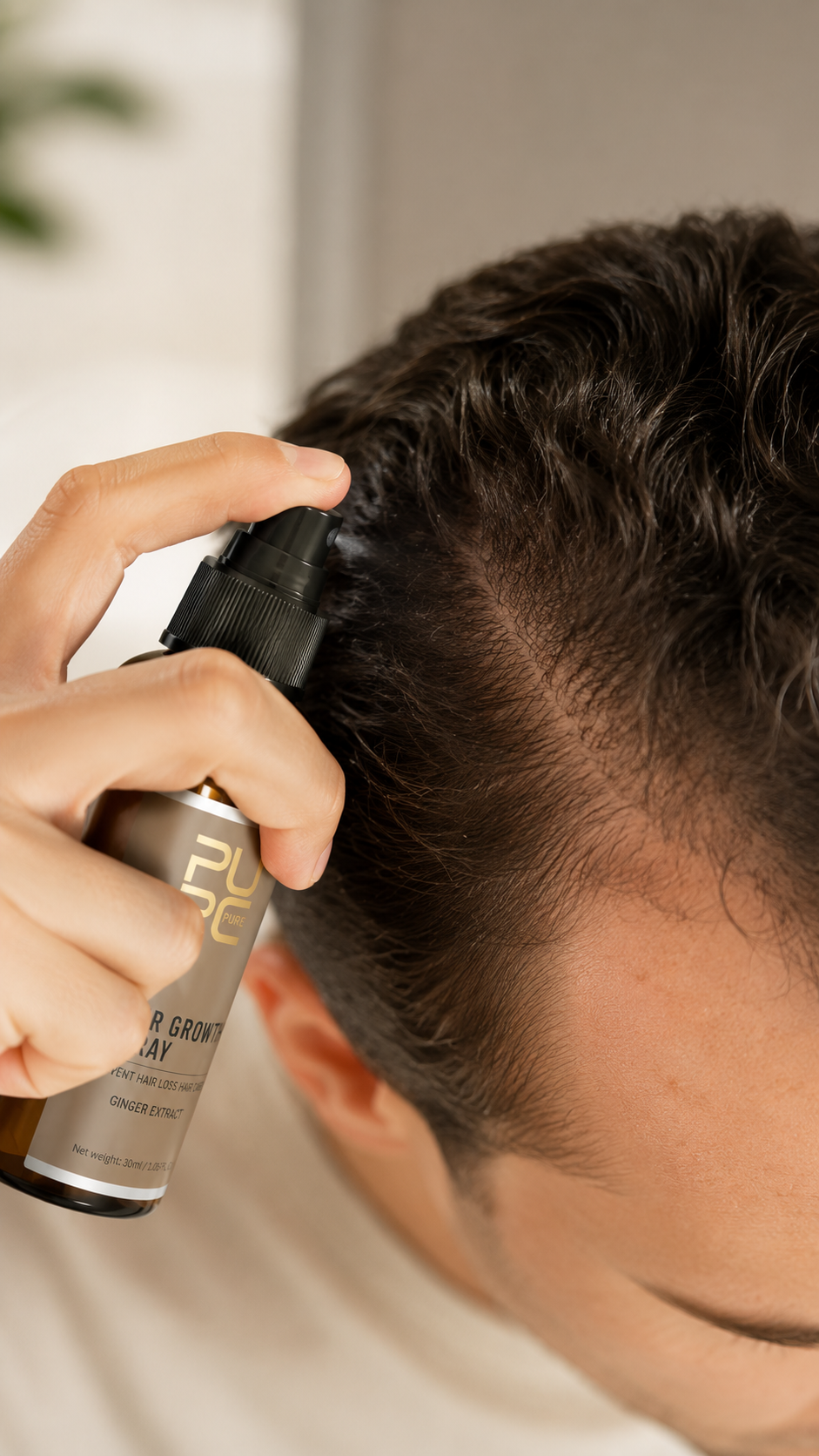 Purc Hair Growth Spray — Activa el Crecimiento Natural
